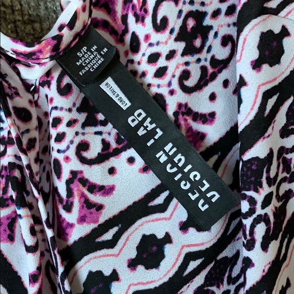 Cute Patterned Tank Jumpsuit with Ankle Ruching! - Picture 3 of 4